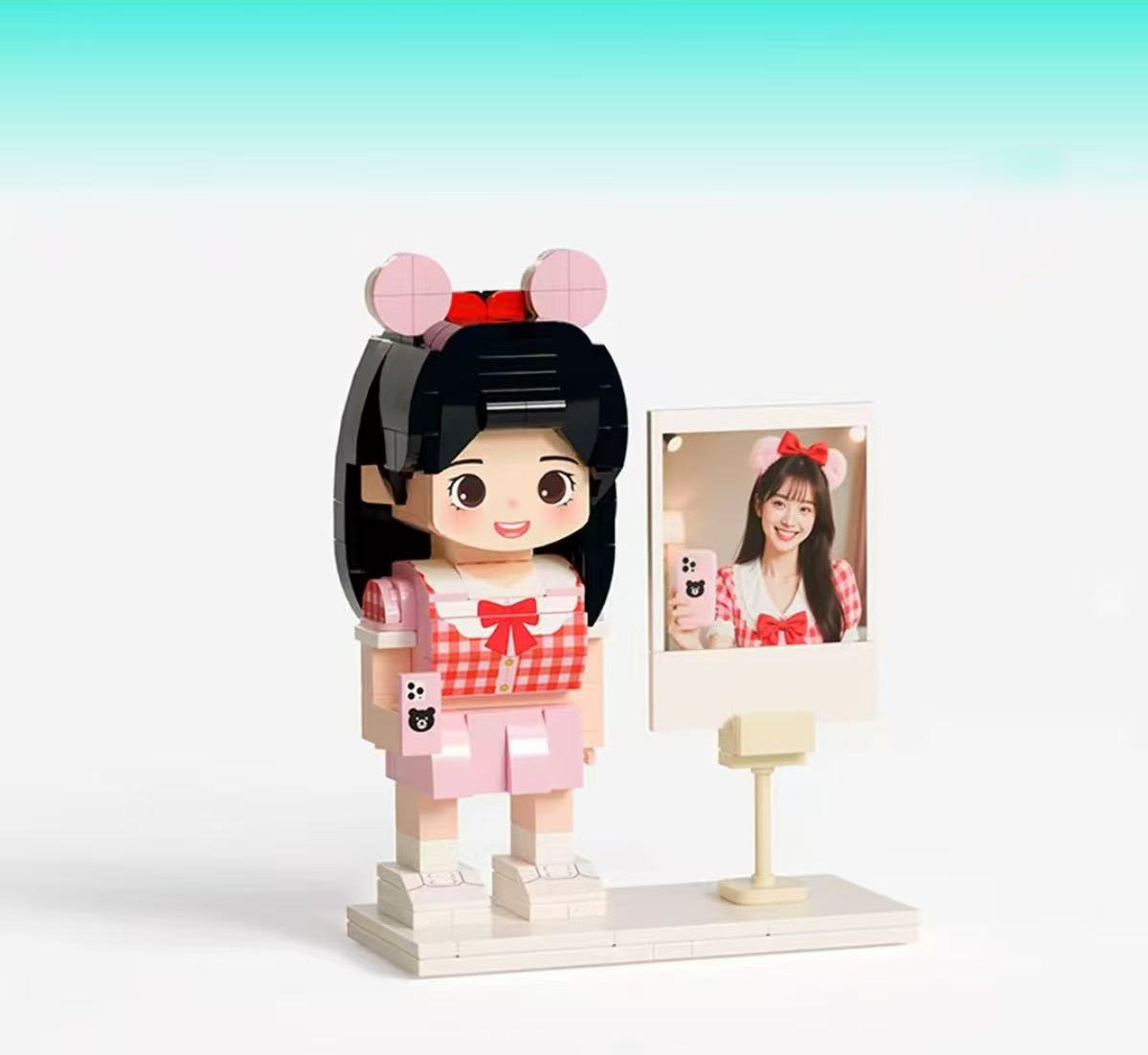 Freeze Time DIY building block dolls