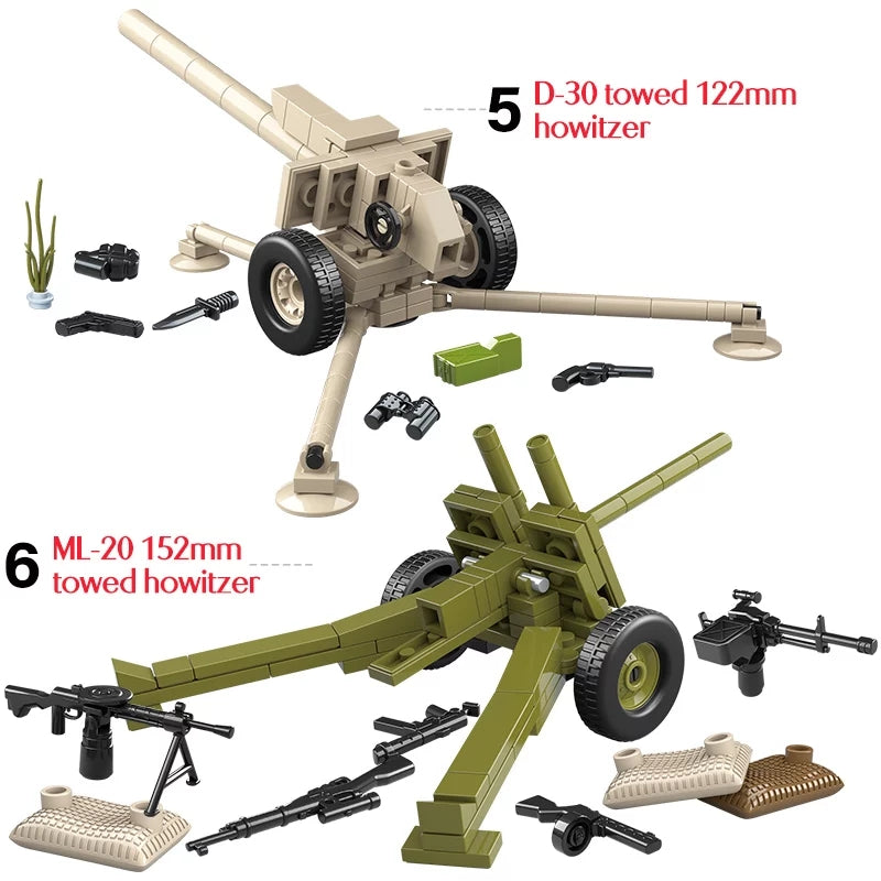 WW2 Soviet Army Artillery Brigade4