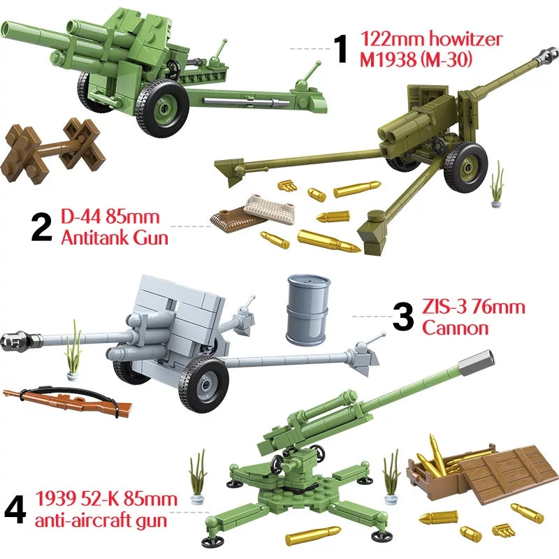 WW2 Soviet Army Artillery Brigade3