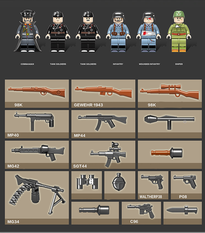 WW2 German Tiger Heavy Tank 1315