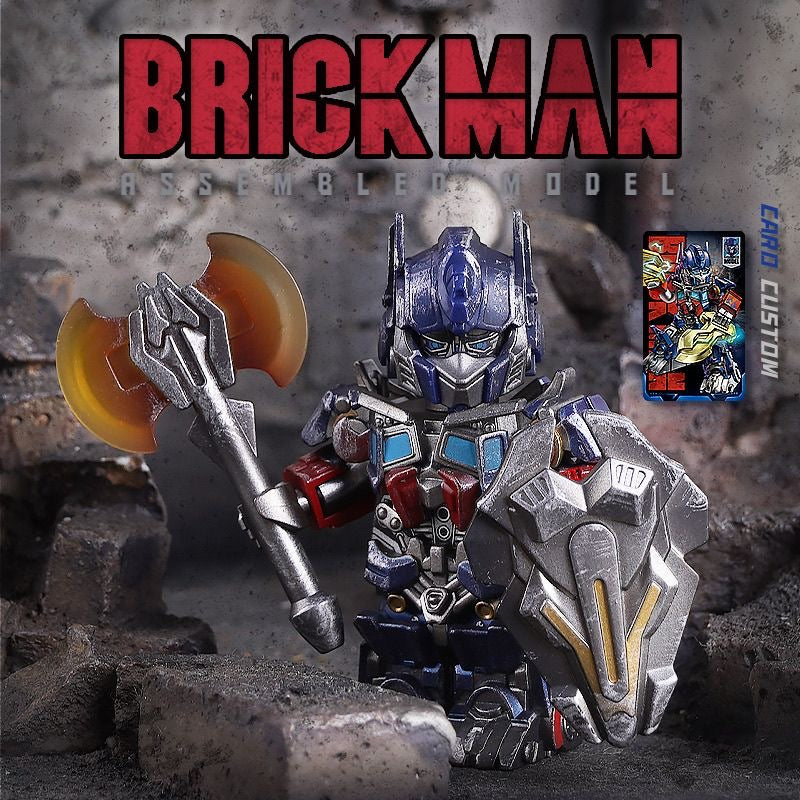 Transformation Robot Mini Action Fiqure King Kong Optims Prima Movie Building Blocks Assembling Toy Children Birthday Toys Gift