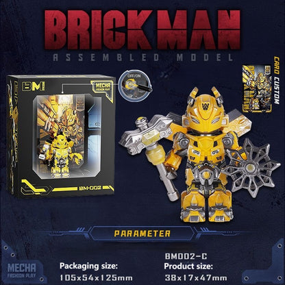 Transformation Robot Mini Action Fiqure King Kong Optims Prima Movie Building Blocks Assembling Toy Children Birthday Toys Gift