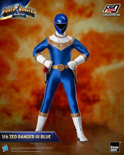 Power Rangers Zeo FigZero Action Figure 1/6 Ranger III Blue 30cm1