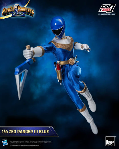 Power Rangers Zeo FigZero Action Figure 1/6 Ranger III Blue 30cm5