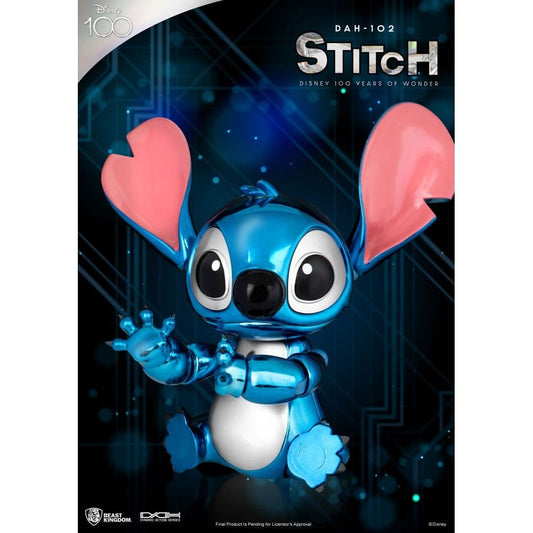 Disney 100 Years of Wonder Dynamic 8ction Heroes Action Figure 1/9 Stitch (Lilo & Stitch) 16cm1