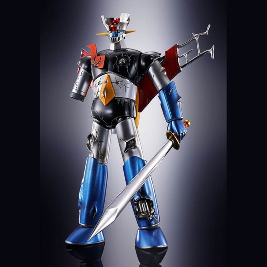 Great Mazinger Soul of Chogokin Diecast Action Figure GX-105D Great Mazinger Z Kakumei Shinka Damage Ver. 17cm1