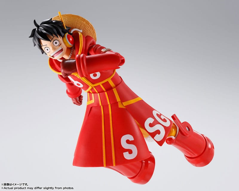 One Piece S.H. Figuarts Action Figure Monkey D. Luffy Future Island Egghead 15cm4