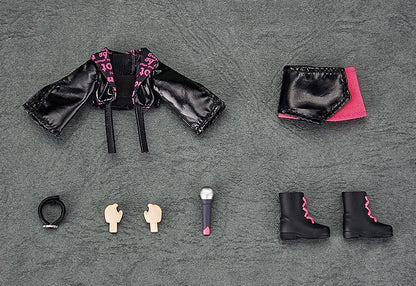 Original Character Accessories for Nendoroid Doll Figures Outfit Set: Idol Outfit - Girl (Rose Red)2