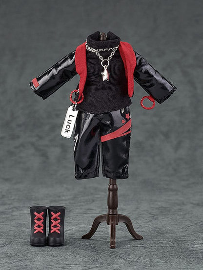Original Character Accessories for Nendoroid Doll Figures Outfit Set: Idol Outfit - Boy (Deep Red)3