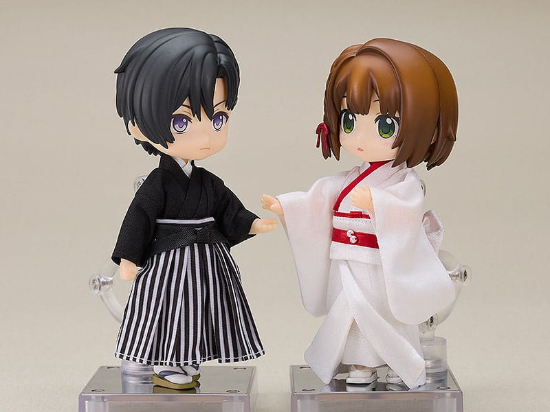 Original Character Accessories for Nendoroid Doll Figures Outfit Set: Haori and Hakama5