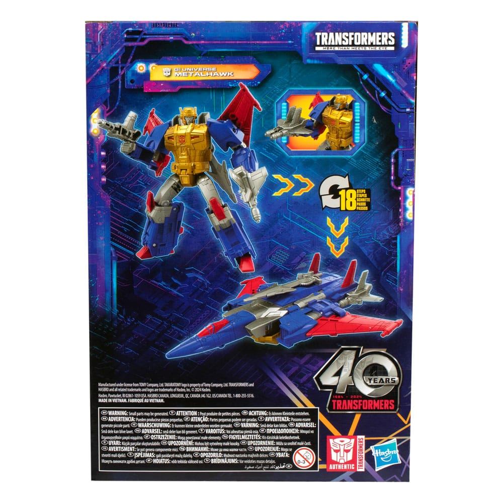 Transformers Generations Legacy United Voyager Class Action Figure G1 Universe Metalhawk 18cm2