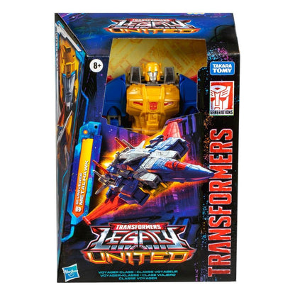 Transformers Generations Legacy United Voyager Class Action Figure G1 Universe Metalhawk 18cm5