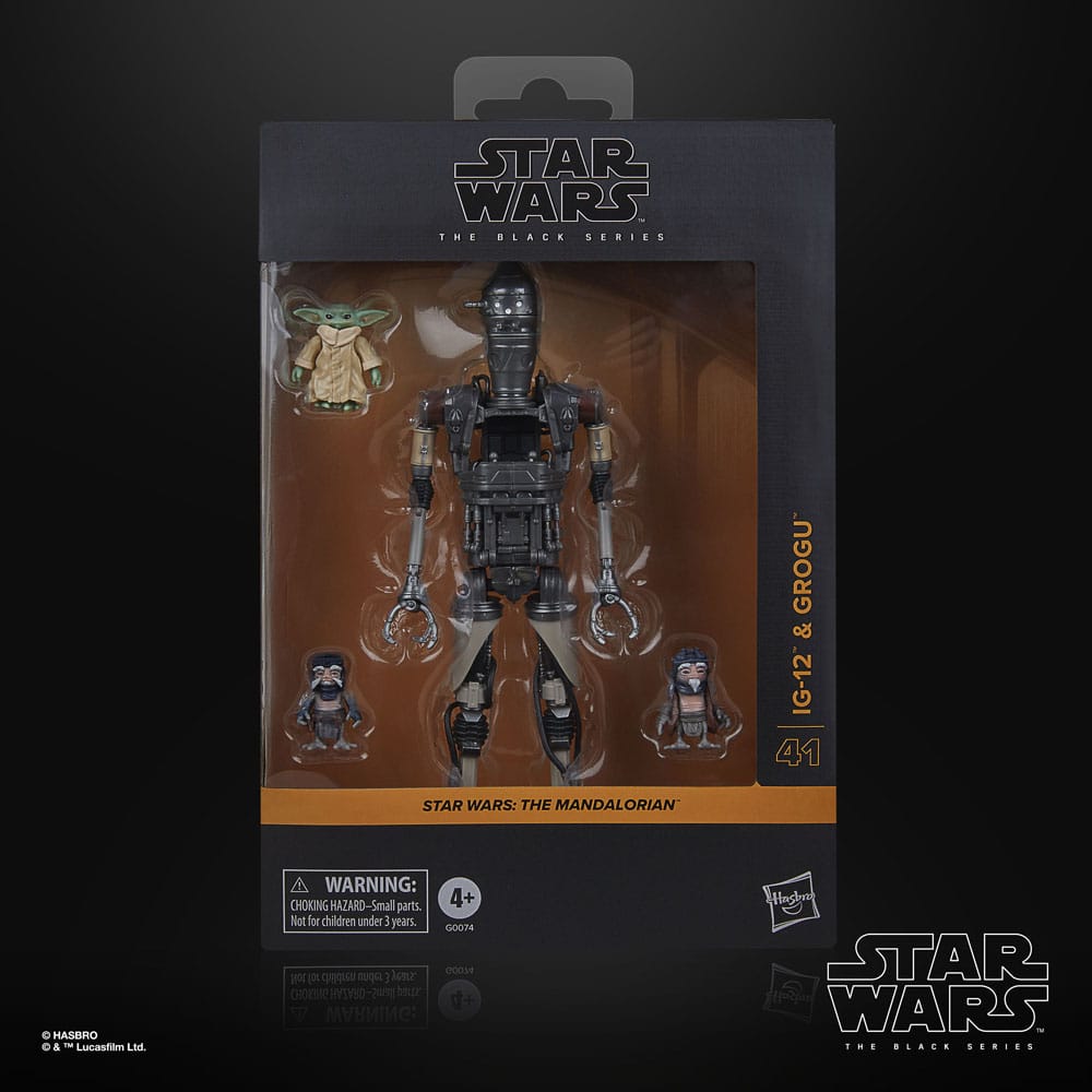 Star Wars: The Mandalorian Black Series Action Figure 2-Pack IG-12 & Grogu 15cm2