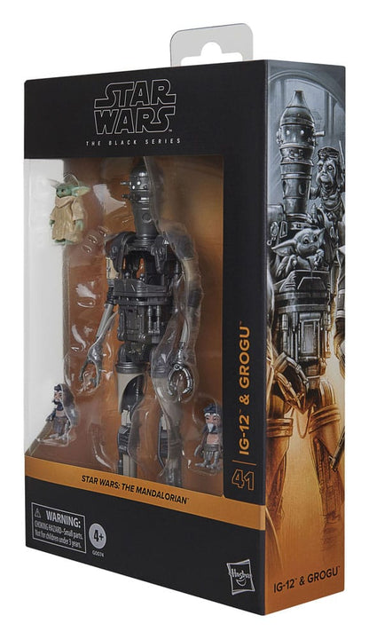 Star Wars: The Mandalorian Black Series Action Figure 2-Pack IG-12 & Grogu 15cm5