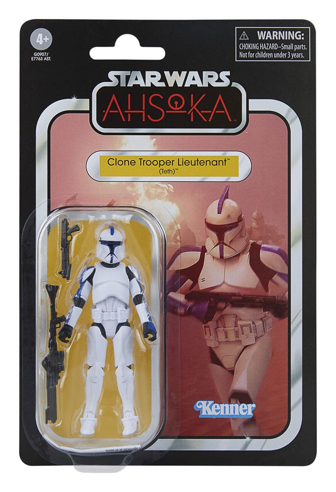 Star Wars: Ahsoka Vintage Collection Action Figure Clone Trooper Lieutnant (Teth) 10cm14