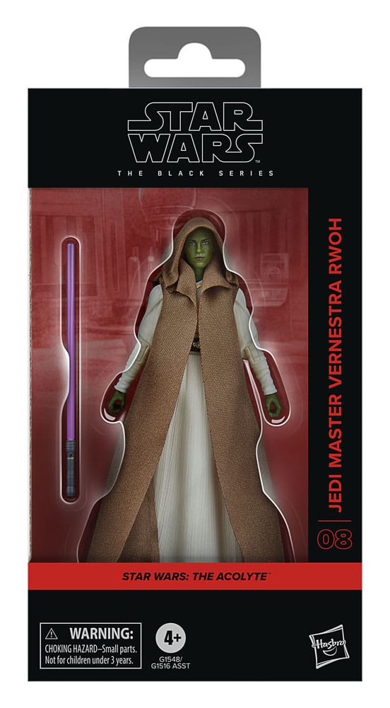 Star Wars: The Acolyte Black Series Action Figure Jedi Master Vernestra Rwoh 15cm6