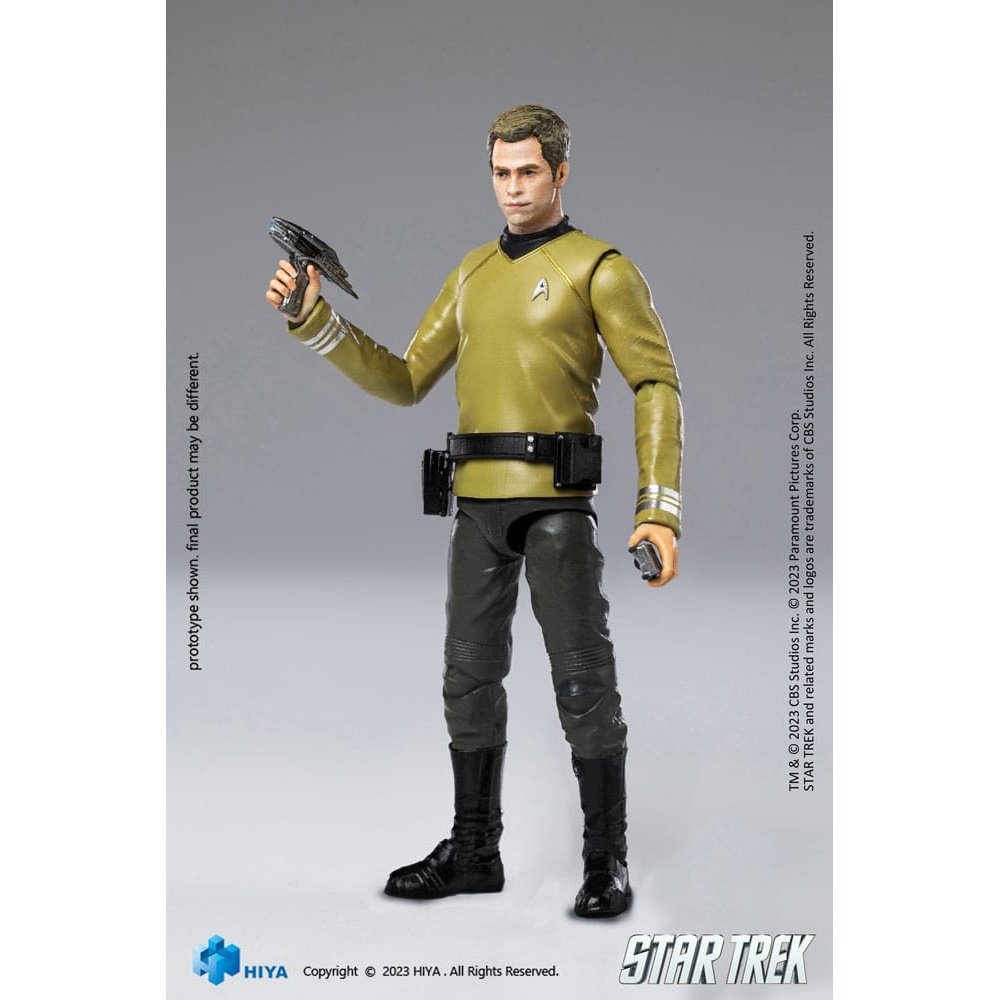 Star Trek Exquisite Mini Action Figure 1/18 Star Trek 2009 Kirk 10cm1