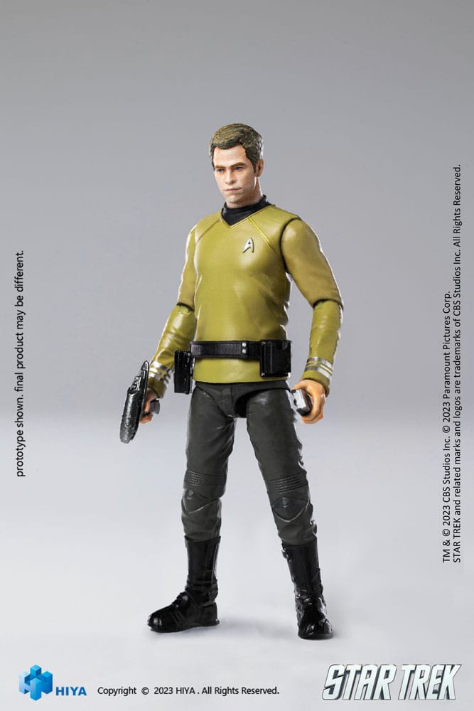 Star Trek Exquisite Mini Action Figure 1/18 Star Trek 2009 Kirk 10cm2