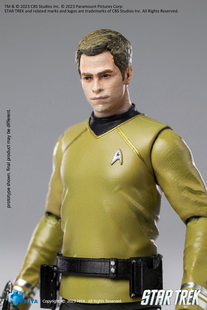 Star Trek Exquisite Mini Action Figure 1/18 Star Trek 2009 Kirk 10cm3