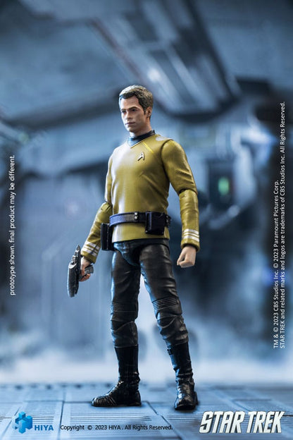 Star Trek Exquisite Mini Action Figure 1/18 Star Trek 2009 Kirk 10cm6
