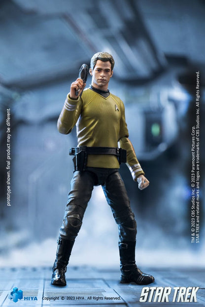 Star Trek Exquisite Mini Action Figure 1/18 Star Trek 2009 Kirk 10cm7