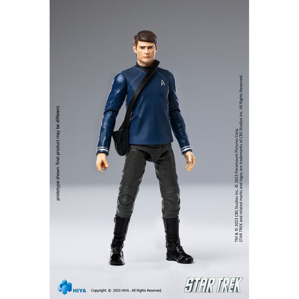 Star Trek Exquisite Mini Action Figure 1/18 Star Trek 2009 McCoy 10cm1