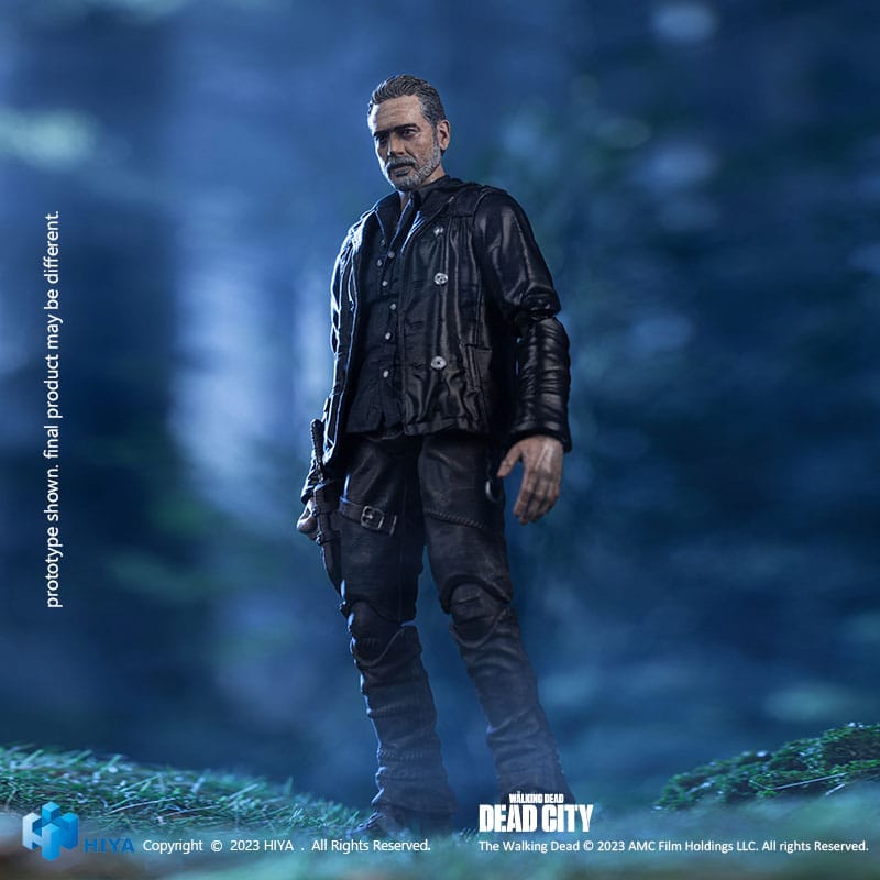 The Walking Dead Exquisite Mini Action Figure 1/18 Dead City Negan 11cm8