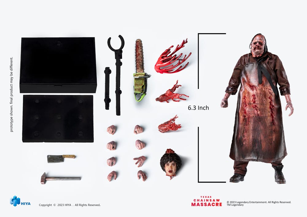 Texas Chainsaw Massacre Exquisite Super Series Actionfigur 1/12 Texas Chainsaw Massacre 2022 Leatherface3