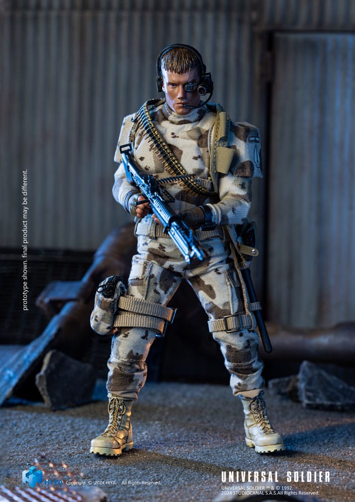 Universal Soldier Exquisite Super Series Action Figure 1/12 Andrew Scott 16cm5