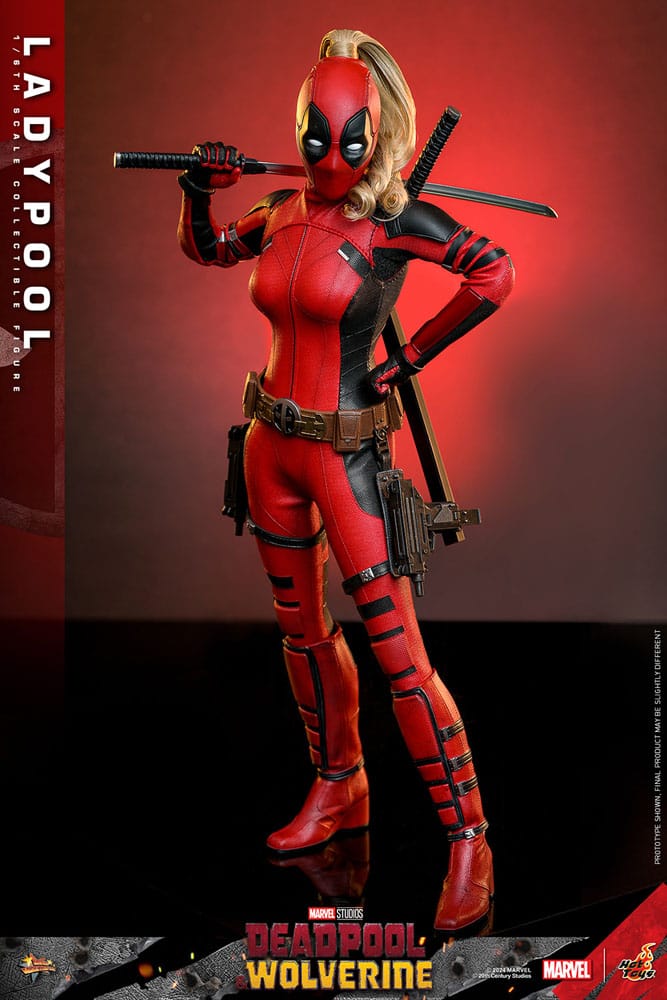 Deadpool & Wolverine Movie Masterpiece Action Figure 1/6 Ladypool 30cm9