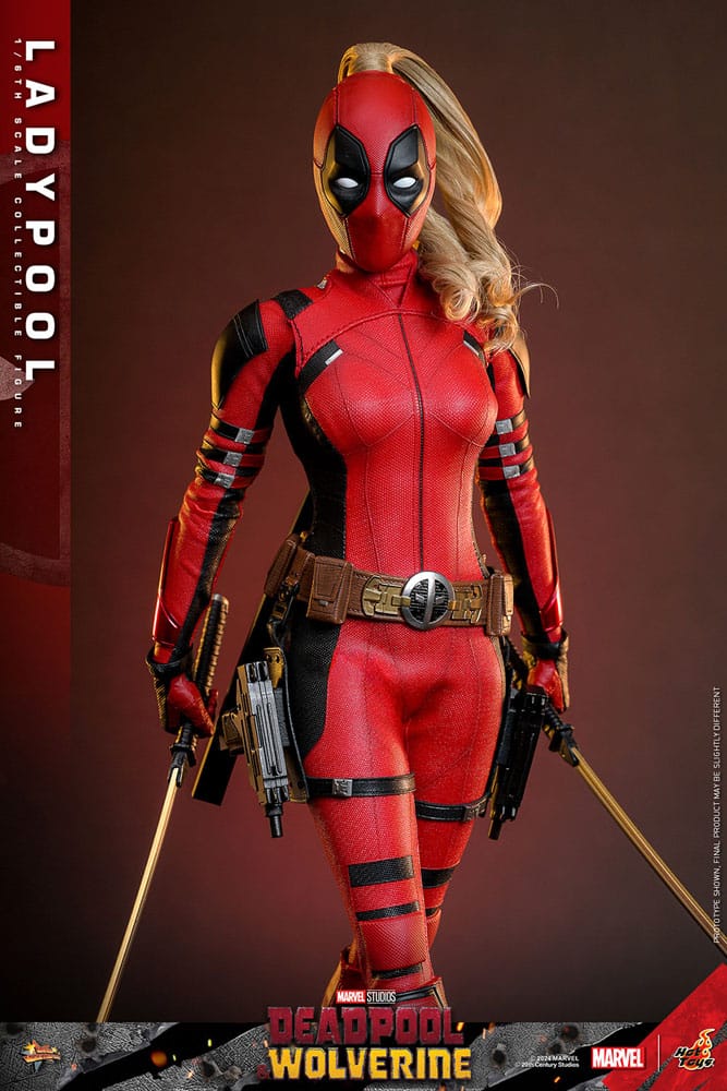 Deadpool & Wolverine Movie Masterpiece Action Figure 1/6 Ladypool 30cm12