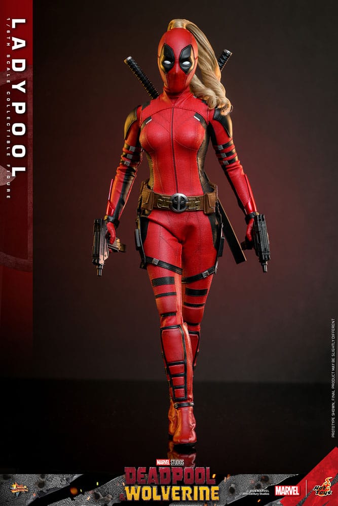 Deadpool & Wolverine Movie Masterpiece Action Figure 1/6 Ladypool 30cm15