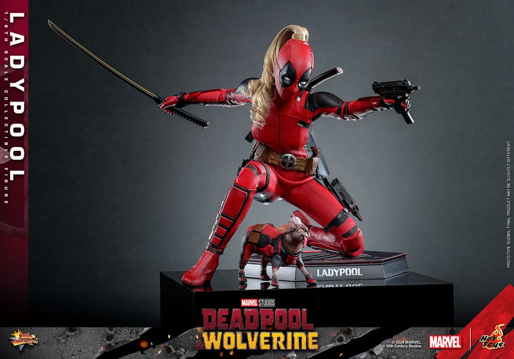 Deadpool & Wolverine Movie Masterpiece Action Figure 1/6 Ladypool 30cm23