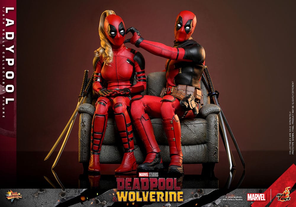 Deadpool & Wolverine Movie Masterpiece Action Figure 1/6 Ladypool 30cm25