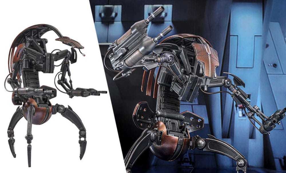 Star Wars Episode I Movie Masterpiece Action Figure 1/6 Droideka 27cm2