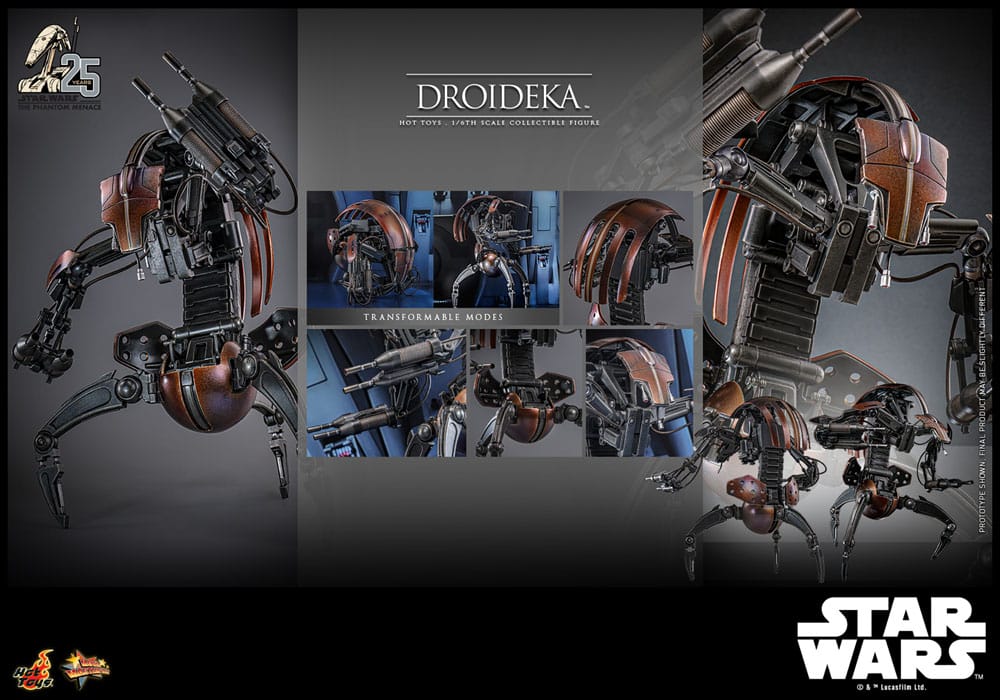 Star Wars Episode I Movie Masterpiece Action Figure 1/6 Droideka 27cm21