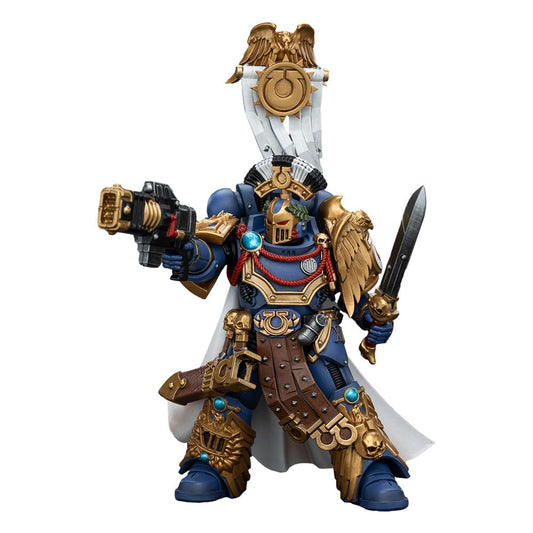 Warhammer The Horus Heresy Action Figure 1/18 Ultramarines Legion Praetor with Power Sword and Volkite Serpenta 20cm1