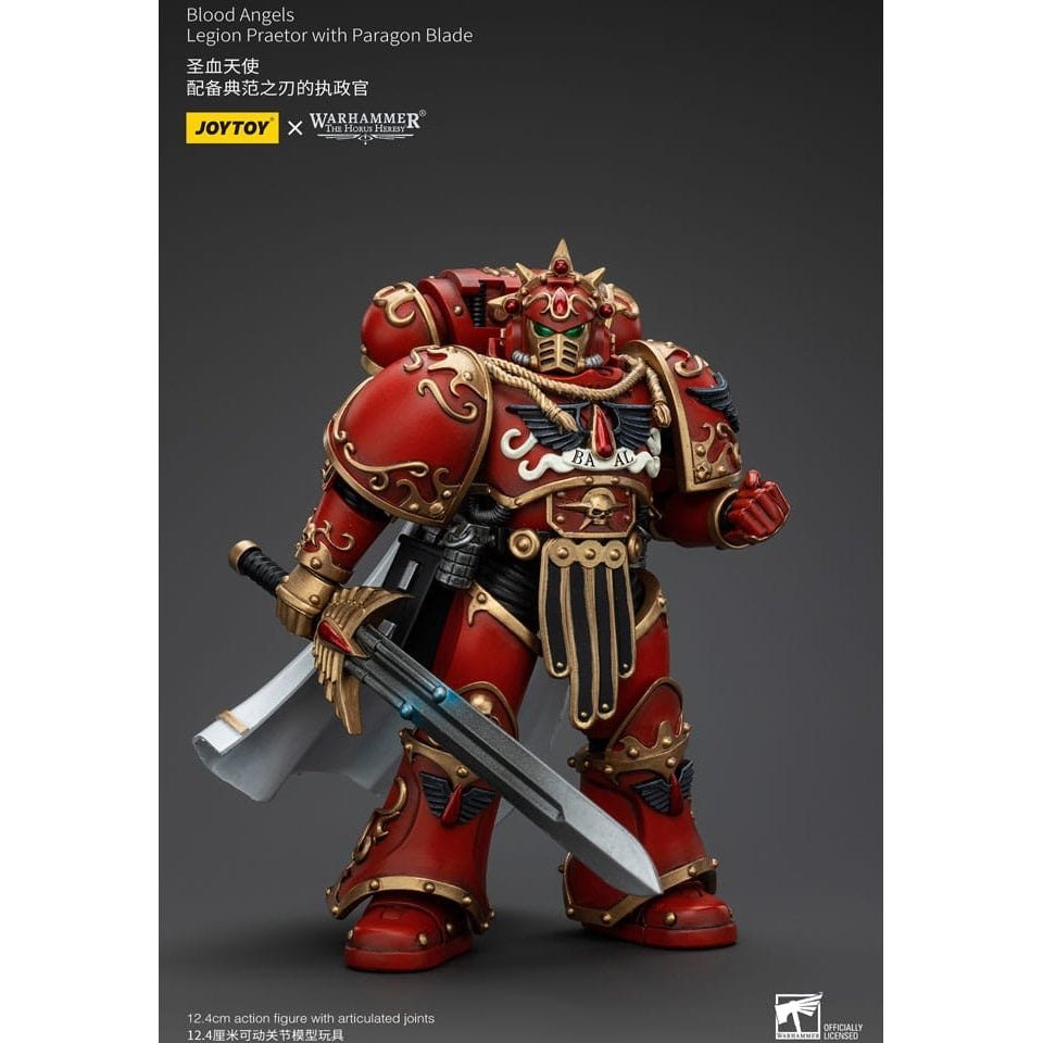 Warhammer The Horus Heresy Action Figure 1/18 Blood Angels Legion Praetor with Paragon Blade 13cm2