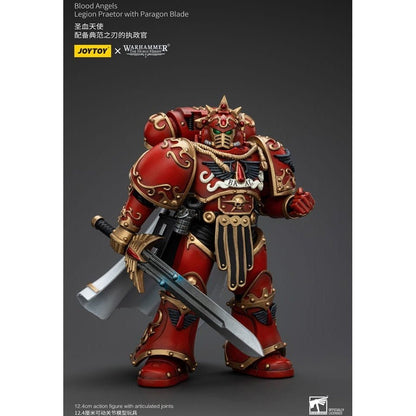 Warhammer The Horus Heresy Action Figure 1/18 Blood Angels Legion Praetor with Paragon Blade 13cm2