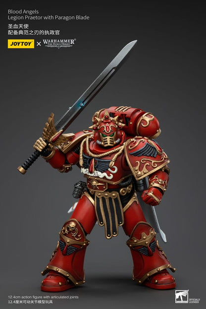 Warhammer The Horus Heresy Action Figure 1/18 Blood Angels Legion Praetor with Paragon Blade 13cm6