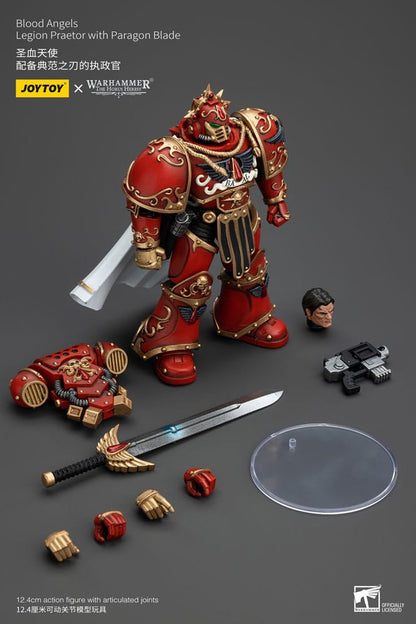 Warhammer The Horus Heresy Action Figure 1/18 Blood Angels Legion Praetor with Paragon Blade 13cm9