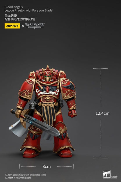 Warhammer The Horus Heresy Action Figure 1/18 Blood Angels Legion Praetor with Paragon Blade 13cm10