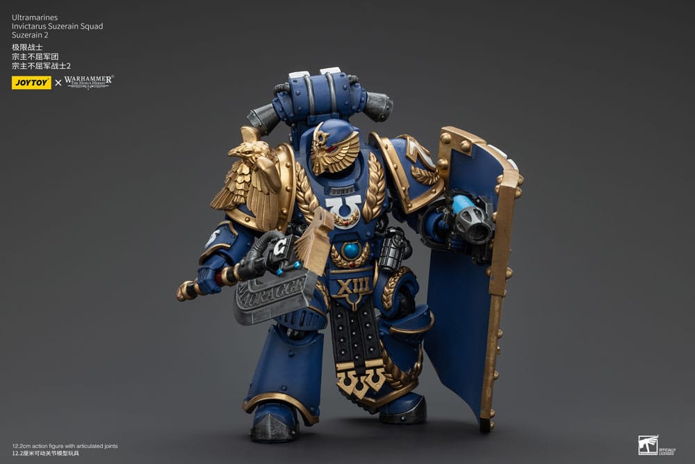 Warhammer The Horus Heresy Action Figure 1/18 Ultramarines Invictarus Suzerain Squad Suzerain 2 12cm5
