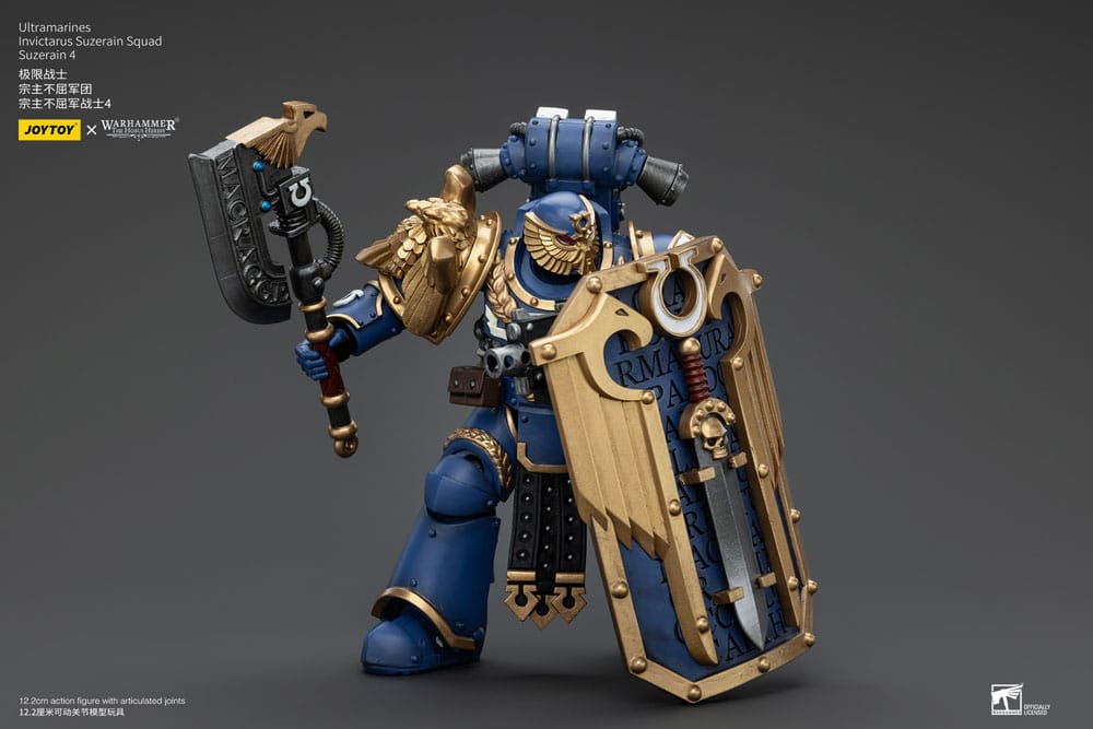 Warhammer The Horus Heresy Action Figure 1/18 Ultramarines Invictarus Suzerain Squad Suzerain 4 12cm5