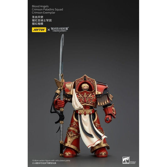 Warhammer The Horus Heresy Action Figure 1/18 Blood Angels Crimson Paladins Squad Crimson Exemplar 14cm1