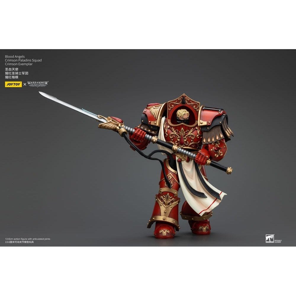 Warhammer The Horus Heresy Action Figure 1/18 Blood Angels Crimson Paladins Squad Crimson Exemplar 14cm3