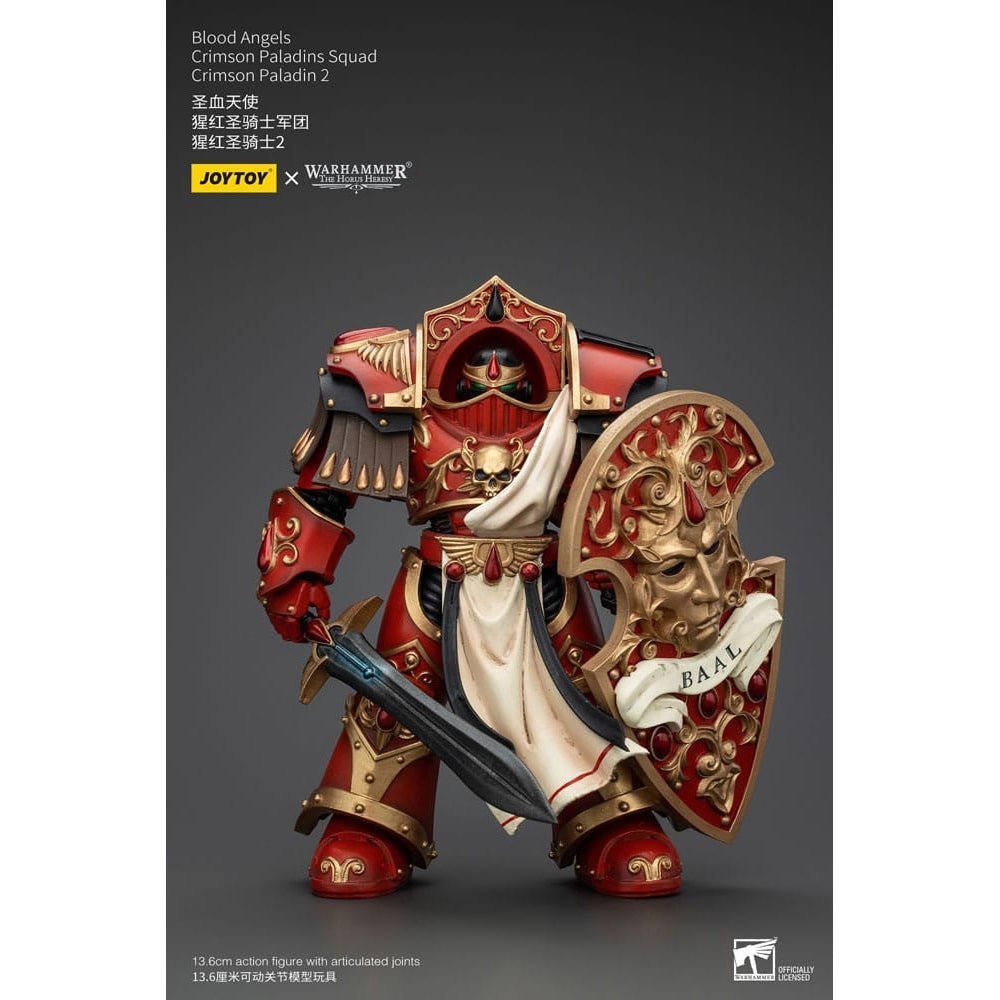 Warhammer The Horus Heresy Action Figure 1/18 Blood Angels Crimson Paladins Squad Crimson Paladin 2 14cm1