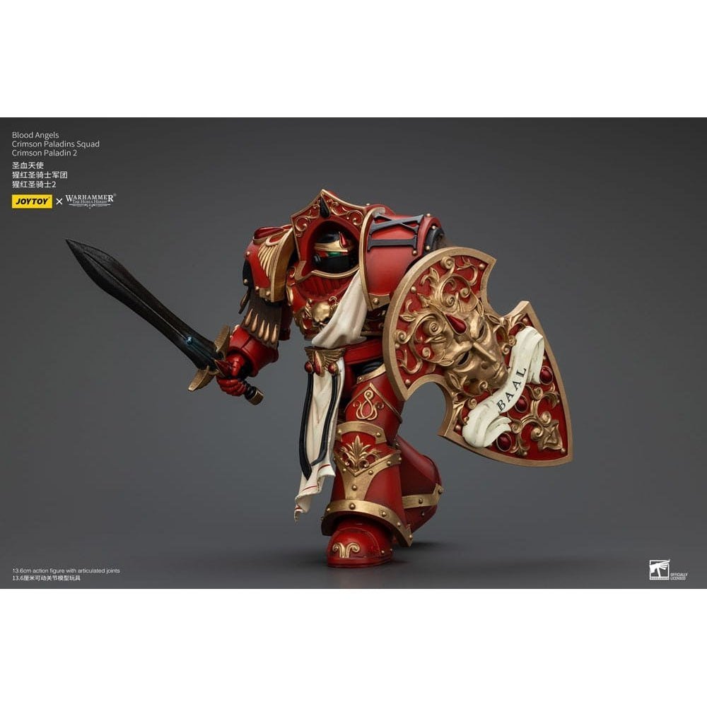 Warhammer The Horus Heresy Action Figure 1/18 Blood Angels Crimson Paladins Squad Crimson Paladin 2 14cm3