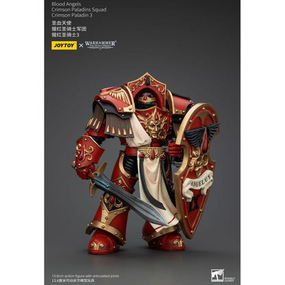 Warhammer The Horus Heresy Action Figure 1/18 Blood Angels Crimson Paladins Squad Crimson Paladin 3 14cm3