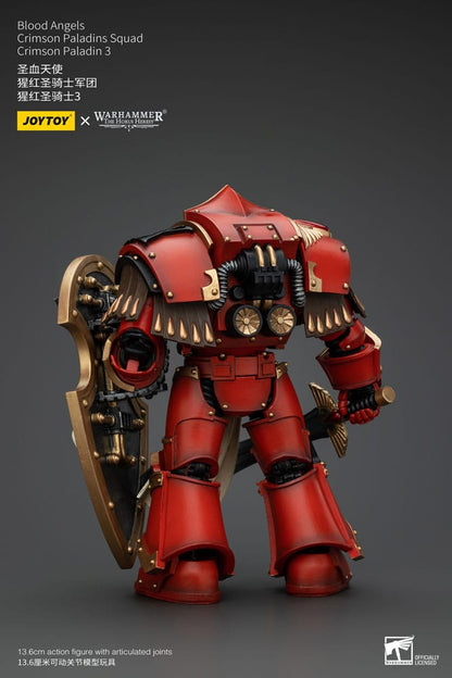 Warhammer The Horus Heresy Action Figure 1/18 Blood Angels Crimson Paladins Squad Crimson Paladin 3 14cm4